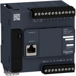 Modicon M221, Logic controller, 16 inputs/outputs, 7 relay outputs, 100…240 V AC