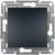 Asfora - intermediate switch, screwless terminals, wo frame, anthracite