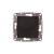 Asfora - intermediate switch, lift terminals, wo frame, anthracite