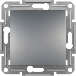 Switch Intermediate Asfora 10AX Screwless Steel