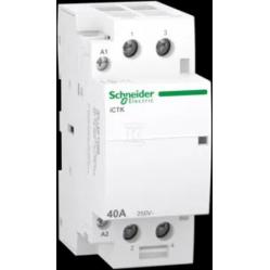 contactor, Acti9 iCTK, 40 A, 2 NO, 250 V, coil 220...240 V