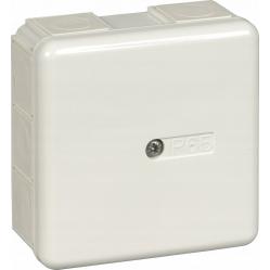 Mureva U56 - junction box - 10 grommets 87x87x39mm - w/o terminal - polarwhite