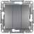 Asfora 3-circuit switch w/o frame steel