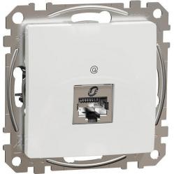 Socket Outlet Sedna Design & Elements CAT, STP, RJ45, Cat 5e, White, DATA Outlet, Sedna