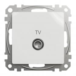 TV connector 4db, Sedna, White