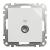 TV connector 4db, Sedna, White