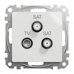 TV/SAT/ SAT ending 4db, Sedna, White