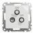 TV/SAT/ SAT ending 4db, Sedna, White