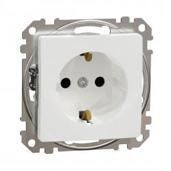 Sedna Design & Elements, SSO Side earth Shut Screwless, white
