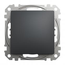 Installation Switch Sedna Design & Elements, Anthracite, Intermediate Switch 10AX, Professional
