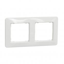 Sedna Design & Elements, Frame 2 gang, professional, white