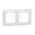 Sedna Design & Elements, Frame 2 gang, professional, white