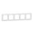 Sedna Design & Elements, Frame 5 gang, professional, white