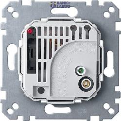 Room temperature control insert with switch, AC 230 V, 10(4) A