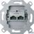 RJ45 insert 8/8 Cat 6, white