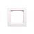 M-Smart frame, 1-gang, polar white, glossy