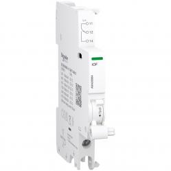 ACTI9 iOF auxiliary contact, 0.1-6A, 24-415VAC, 24-130VDC, bottom connection