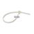THORSMAN Cable tie 100x2.5mm Clear x100