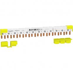 Comb Busbar Acti9 iC40, 80 A, IP20, White (RAL 9003), Length In 18 mm Modules: 12