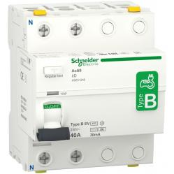 Acti9 iID - Residual Current Circuit Breaker - 2P - 40A - 30mA - B EV type