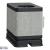Unica system+ - Desk Unit S - DE SO+USBA/C - Anthracite