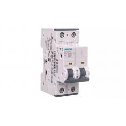 Miniature circuit breaker 400 V 6 kA, 2-pole, C, 2 A, D=70 mm