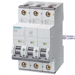 Miniature circuit breaker 400 V 6 kA, 3-pole, C, 16 A, D=70 mm