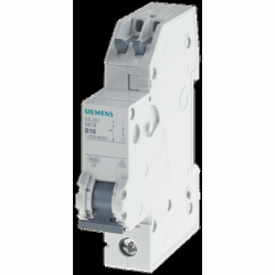 Miniature circuit breaker 230/400 V 6kA, 1-pole, B, 10A, D=70 mm with screwless outgoing terminals