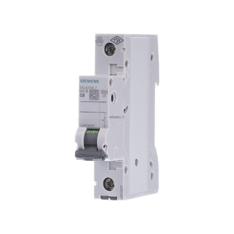 Miniature circuit breaker 230/400 V 6 kA, 1-pole, B, 4 A Miniature circuit breaker 230/400 V 6 kA, 1-pole, B, 4 A