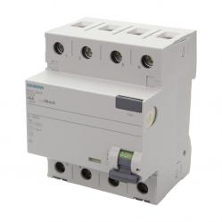 RCCB, 4-pole, type A, In: 40 A, 30 mA, Un AC: 400 V