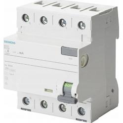 RCCB, 4-pole, type A, In: 25 A, 30 mA, Un AC: 400 V, N left