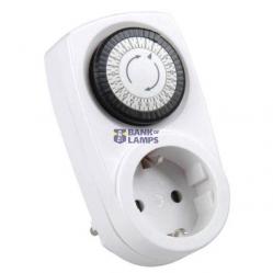 Timer mehan. Socket mini EIM17-003 UNITEC white