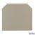 End and partition plate for terminals, dark beige, Height: 56 mm, Width: 1.5 mm, V-0, Wemid