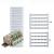 Dekafix, Terminal marker, 5 x 5 mm, Pitch in mm (P): 5.00 Weidmueller, white