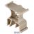 SCHT, Terminal marker, 44.5 x 19.5 mm, Pitch in mm (P): 5.00 Weidmueller, beige