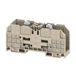 Bolt-type screw terminals, Feed-through terminal, Rated cross-section: 35 mm², Threaded stud connection