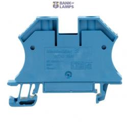 Feed-through terminal block, Screw connection, blue, 16 mm², 76 A, 690 V, Number of connections: 2