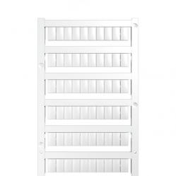 MultiFit, Terminal marker, 10 x 6 mm, Pitch in mm (P): 6.00 Phoenix, Wieland, Legrand, Telemecanique, Entrelec, white