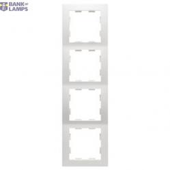 Badora frame 4x pure white