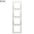 Badora frame 4x pure white