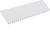 Cover strips, RAL 9010, breakable, 219 mm