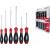 Slotted / Phillips Screwdriver Set SoftFinish® (07152) 6 pcs