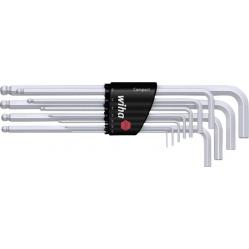 Hexagon Ball-End L-Shaped Key Set Compact (36453) in Holder