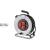 Metal cable reels 285mmO  50m H05RR-F 3G1,5 3 socket outlets 2PE 16A/250V shock and splash proof Overheatin protection by thermal switch