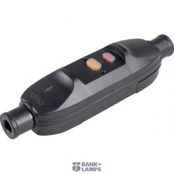 Safety in-line socket test/reset 30ma 16A 250V  Wire 3*2.5 45223 Schwabe