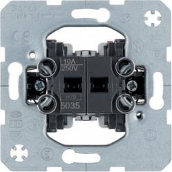 Series push-button 2 NO contacts with common input terminal