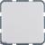 SCHUKO soc. out. hinged cover, splash-proteced flush-mtd IP44, p. whit