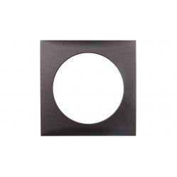 Integro Flow Frame, 1-Gang Anthracite Matt