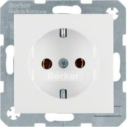SCHUKO soc. out., S.1/B.3/B.7, p. white glossy
