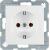 SCHUKO soc. out., S.1/B.3/B.7, p. white glossy
